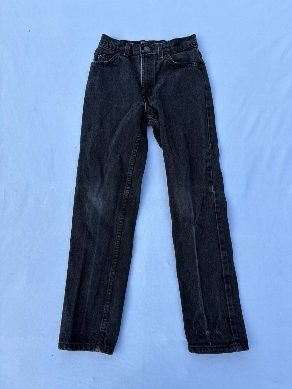 Vintage Levi's 512 Black Denim Jeans Size 12 Regular Made in USA